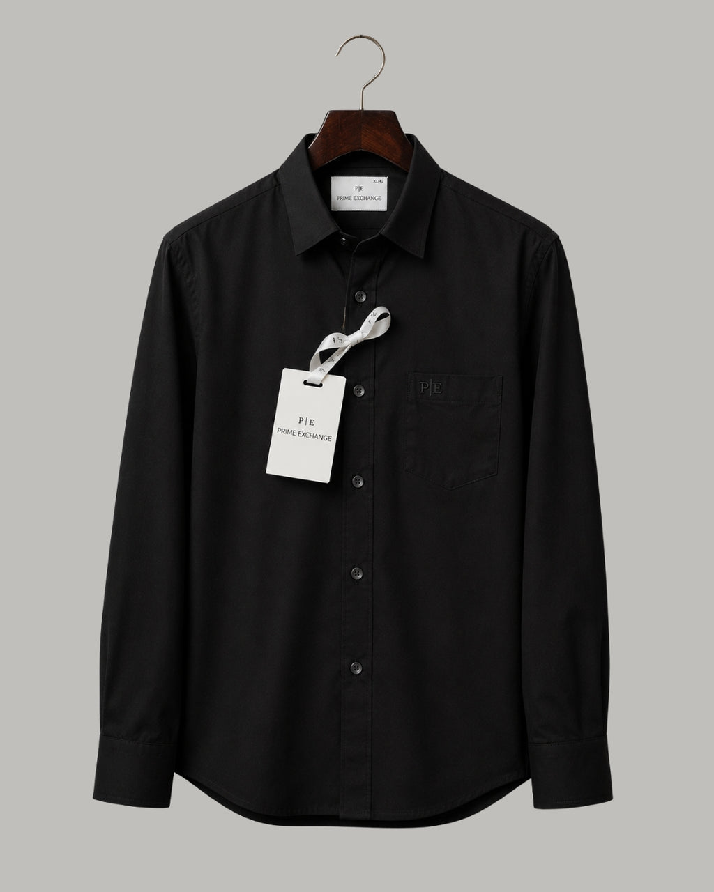 PRIME EXCHANGE-Men’s Premium Regular fit Shirt| Full Sleeve Solid Shirt