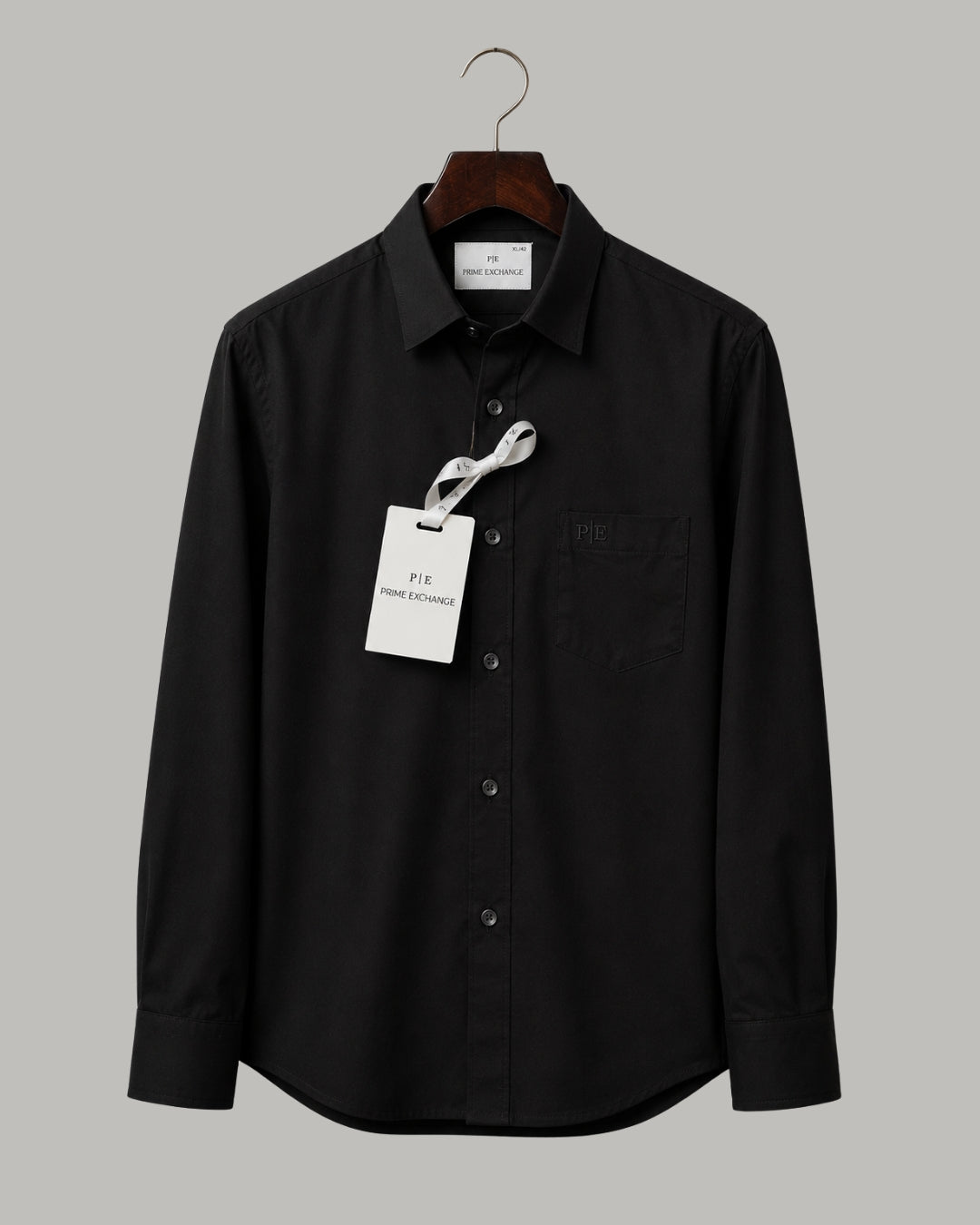 PRIME EXCHANGE-Men’s Premium Regular fit Shirt| Full Sleeve Solid Shirt