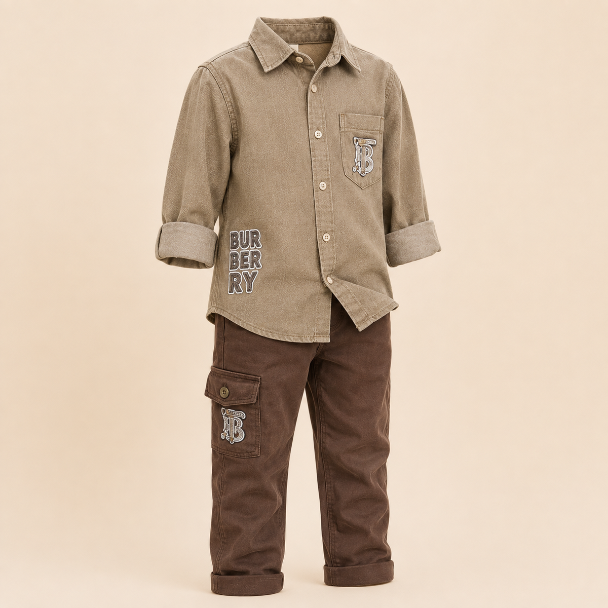 MONITOR-Cargo Shirt & Trousers Co-Ord Set