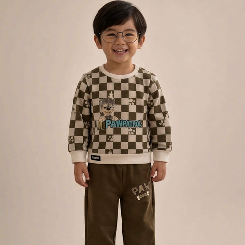 TEENSY-WEENSY|PAW Patrol Checkerboard Co-ord Set