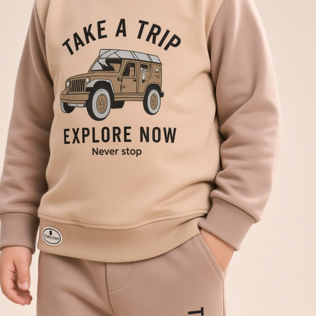 TEENSY-WEENSY|Safari Explorer Graphic Co-ord Set