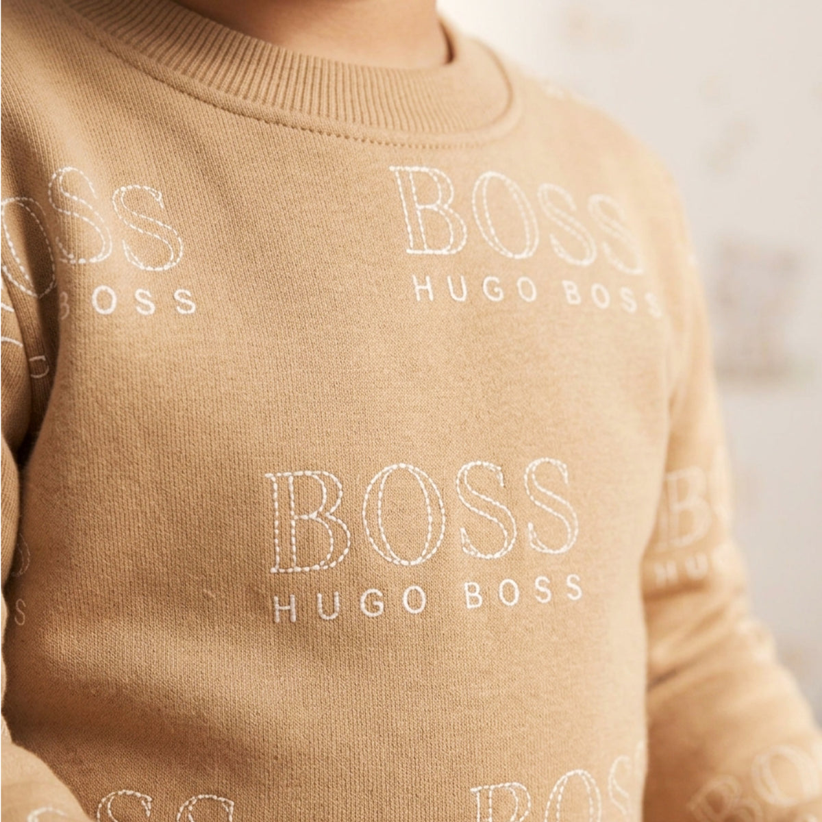 TEENSY-WEENSY|All-Over Monogram Fleece Set