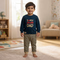 TEENSY-WEENSY|Graphic Pullover & Patterned Track Pants