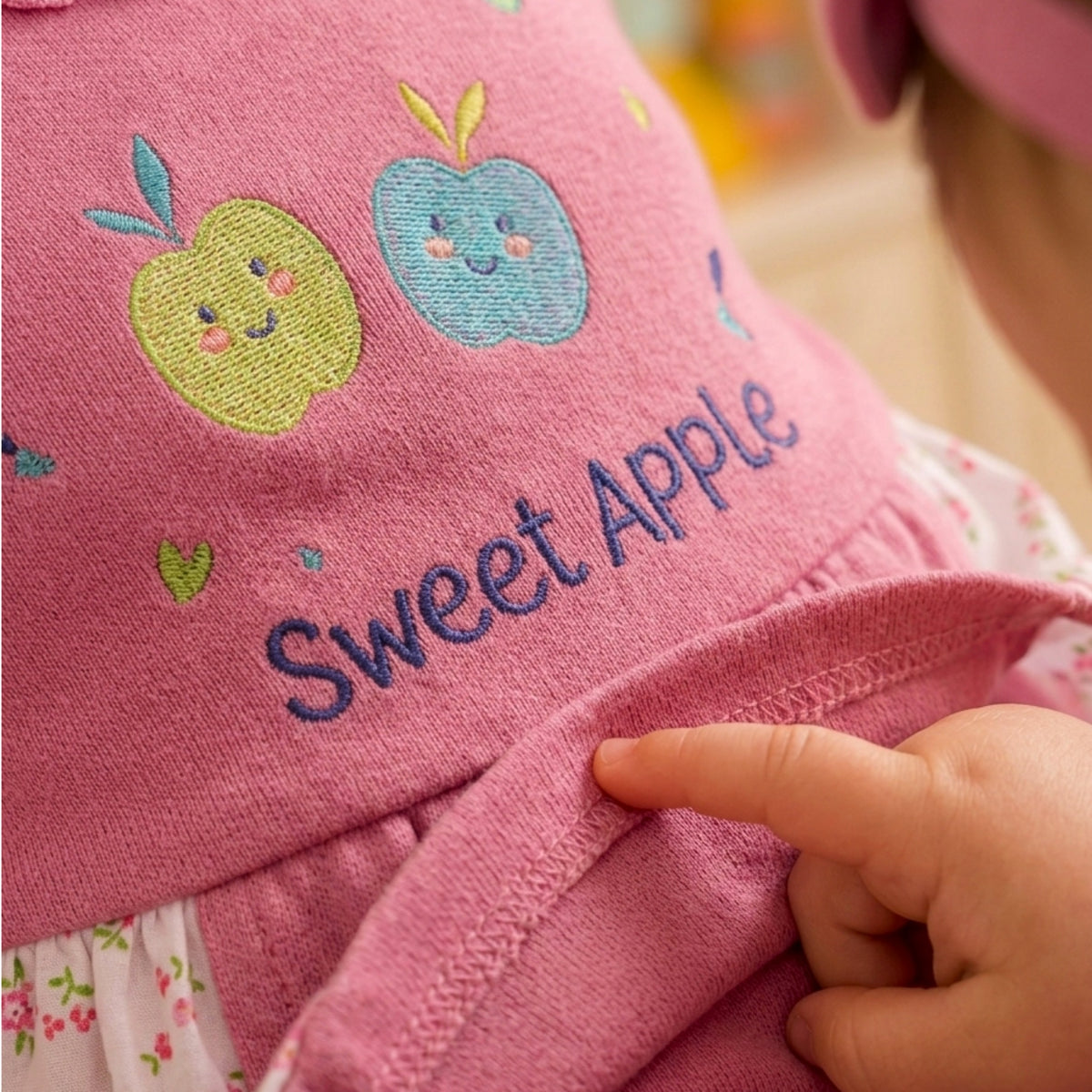 NANNY-Baby Girl 2-Piece Dress & Pants Set
