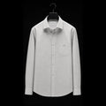 PRIME EXCHANGE-Light Gray Pocket Shirt