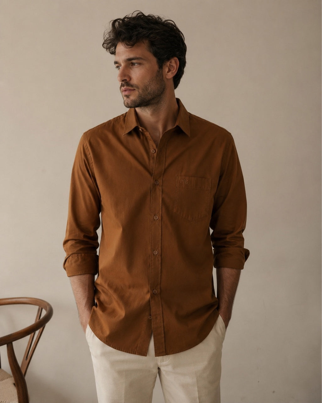 PRIME EXCHANGE-Men’s Premium Regular fit Shirt| Full Sleeve Solid Shirt