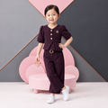 BABY COOL-Child's Maroon Party Wear Outfit