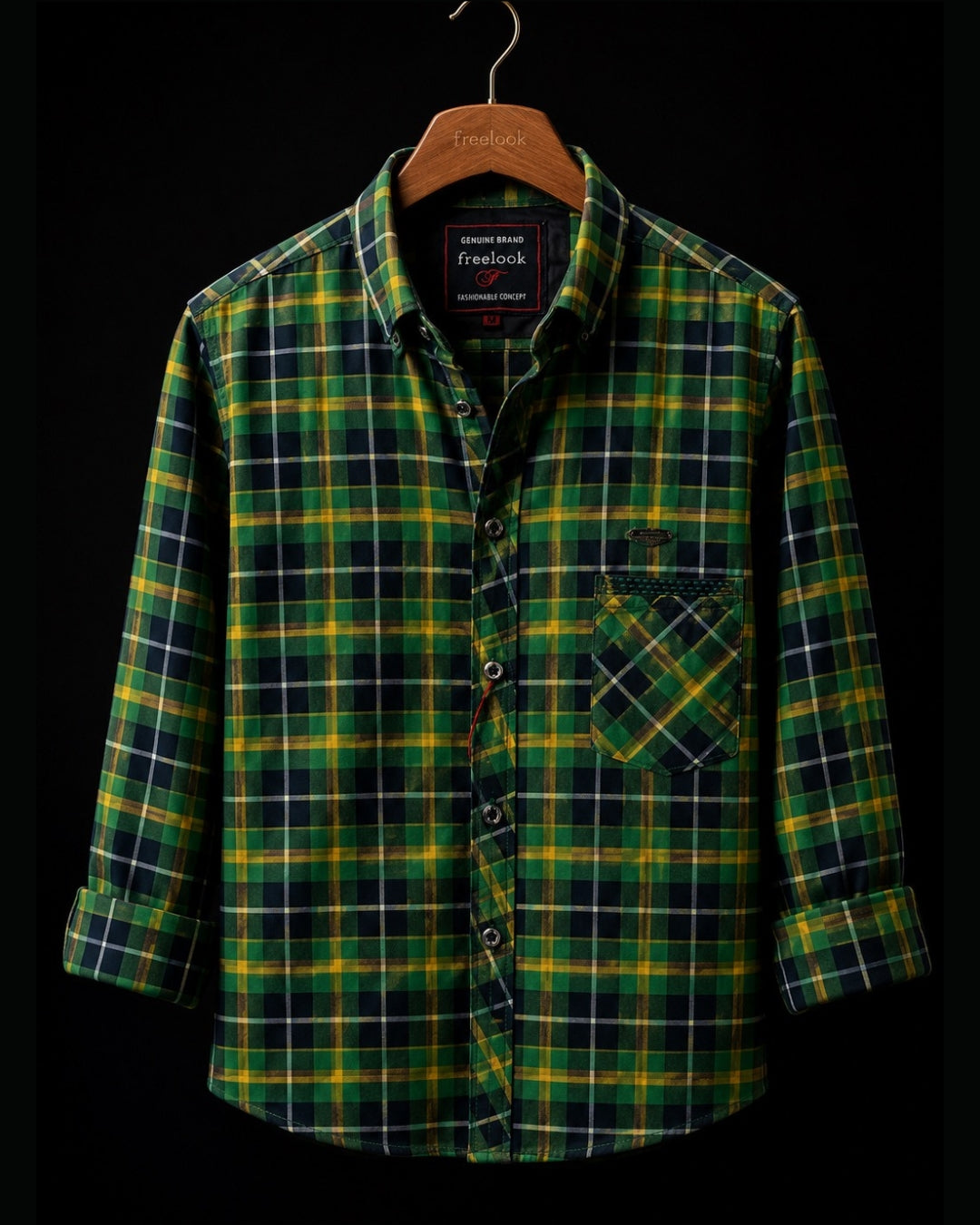 FREELOOK-  Boys Checkered Casual Multicolor Shirt