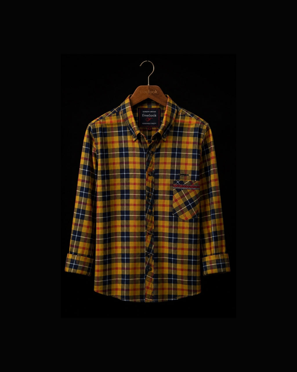 FREELOOK-  Boys Checkered Casual Multicolor Shirt
